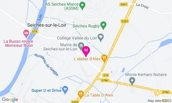 Localisation Dr Tiphaine Deslandes