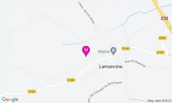 Localisation Dr Virginie Vedie