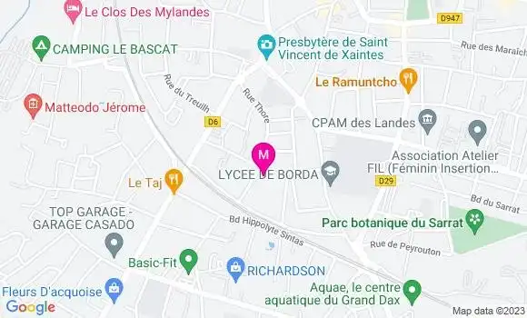 Localisation Dr Romain Baudonnet