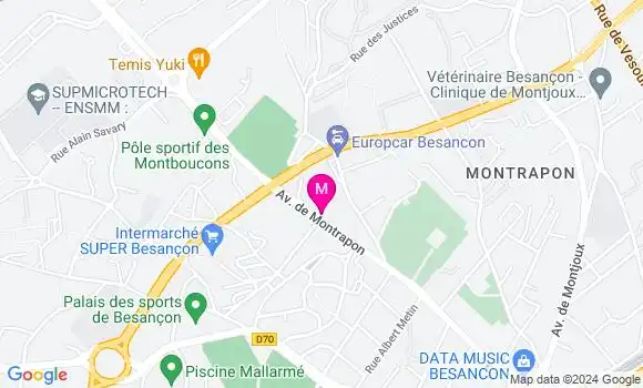 Localisation Dr Margaux Valla