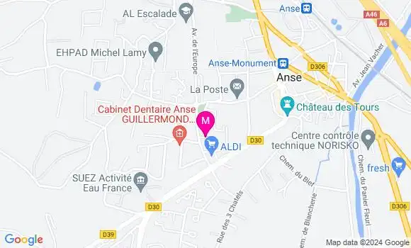 Localisation Dr Jean Baptiste Rodriguez