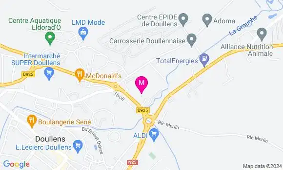 Localisation Dr Marie Houllier