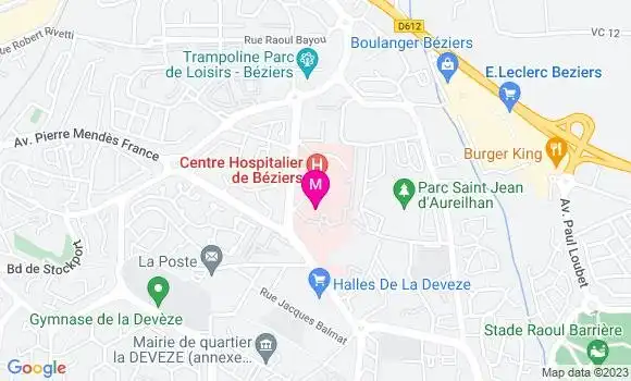 Localisation Dr Caroline Kazandjian