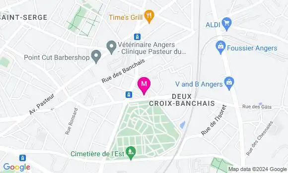 Localisation Dr Loren Bricher