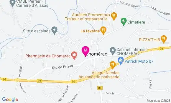 Localisation Dr Florie Lagier