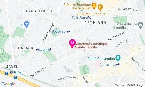 Localisation Dr Clement Dauthier