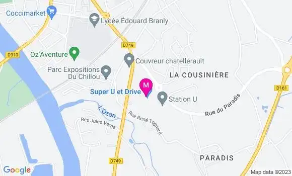Localisation Dr Aurore Rico