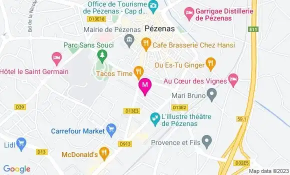 Localisation Dr Ianos Pahomea