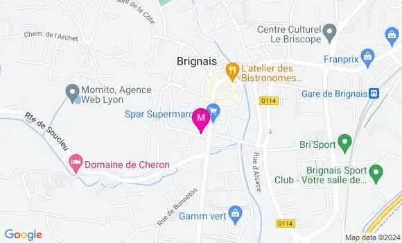 Localisation Dr Christelle Jacqueroud Audigier