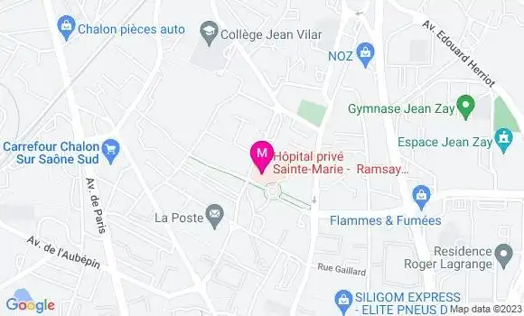 Localisation Dr Julienne Grillot
