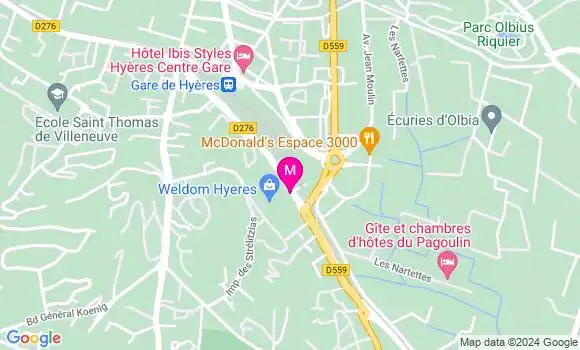 Localisation Dr Félix Courtial