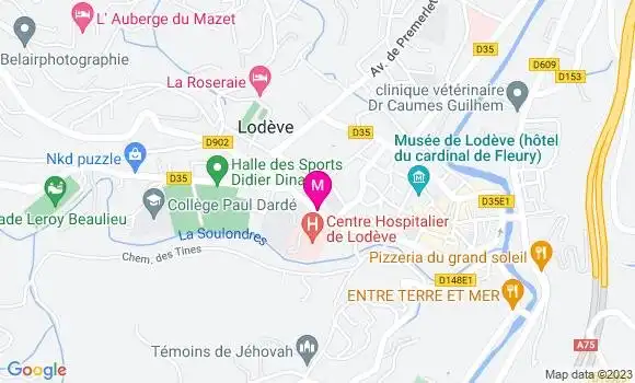 Localisation Dr Delphine Candille