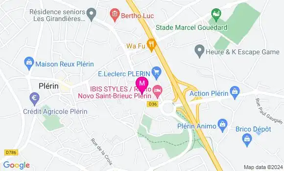 Localisation Dr Typhaine Chopin