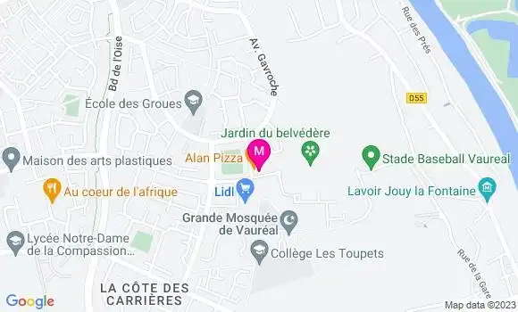 Localisation Dr Myriam Compte