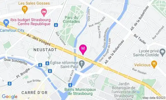 Localisation Dr Marion Tissot