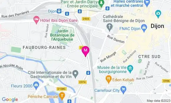 Localisation Dr Sophie Goudeau Boutillon