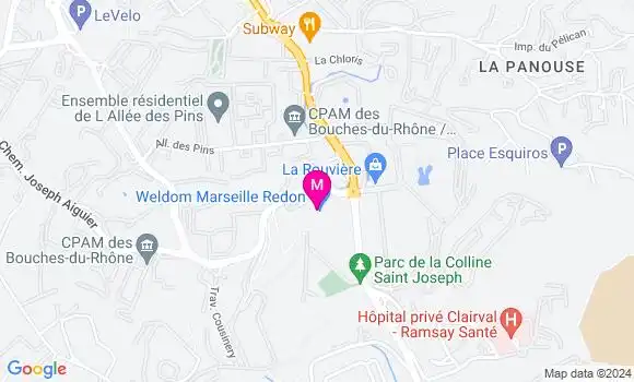 Localisation Dr Fabien Pena
