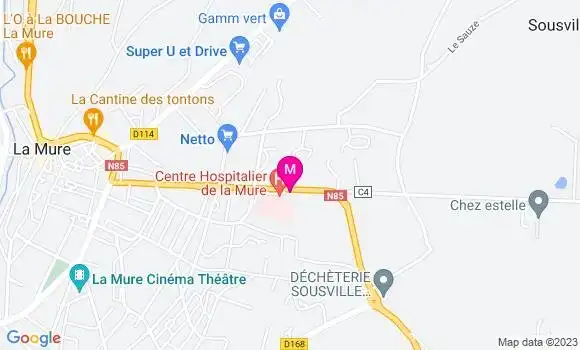 Localisation Dr Mathilde Sagi