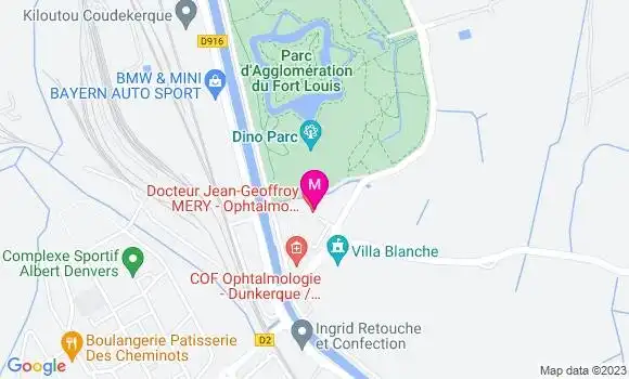 Localisation Dr David Job