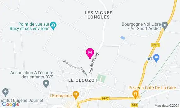 Localisation Dr Caroline Boisson Hugon