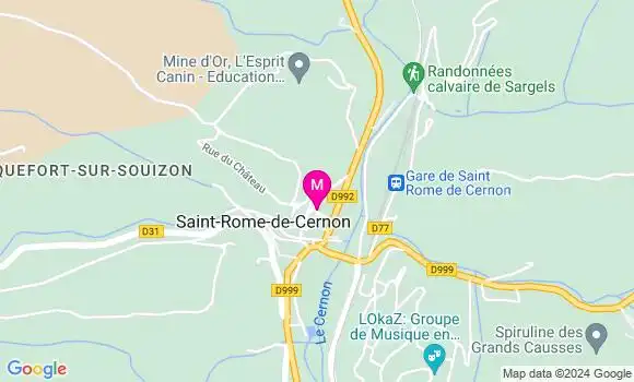 Localisation Dr Cécile Ollitraut Bernard