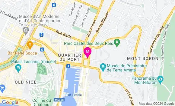 Localisation Dr Dorine Assice Vivoni