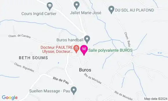Localisation Dr Floriane Vatbled
