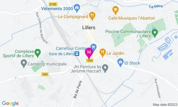 Localisation Dr Alexandre Chaumont