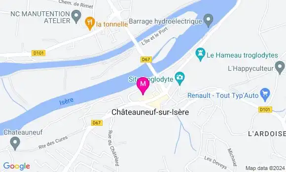 Localisation Dr Claire Bedu
