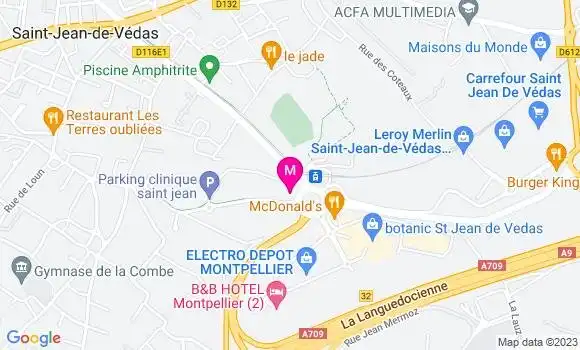 Localisation Dr Adrien Monge