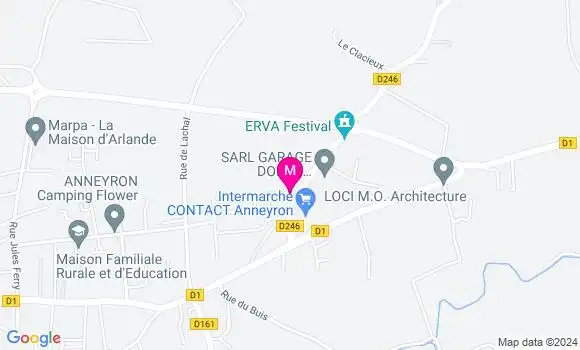 Localisation Dr Antoine Jamarin