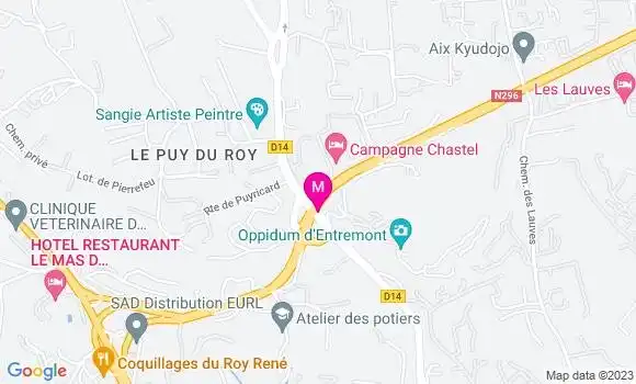 Localisation Dr Philippe Ausset