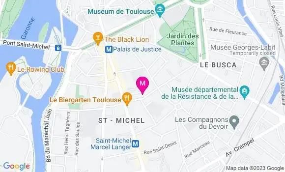 Localisation Dr Helene Pujol