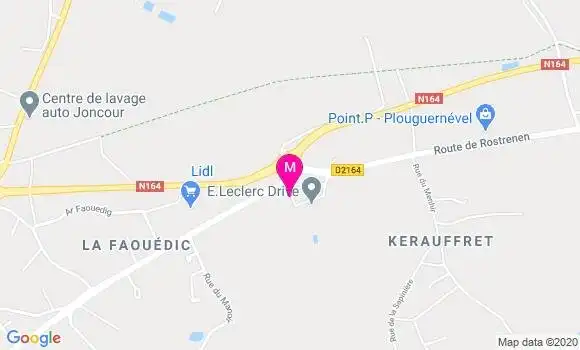 Localisation Dr Eric Van Melkebeke