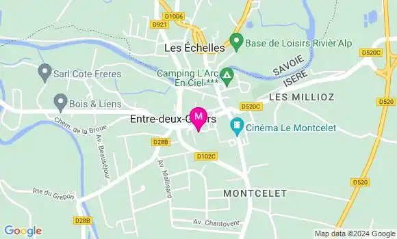 Localisation Dr Philippe Gonod