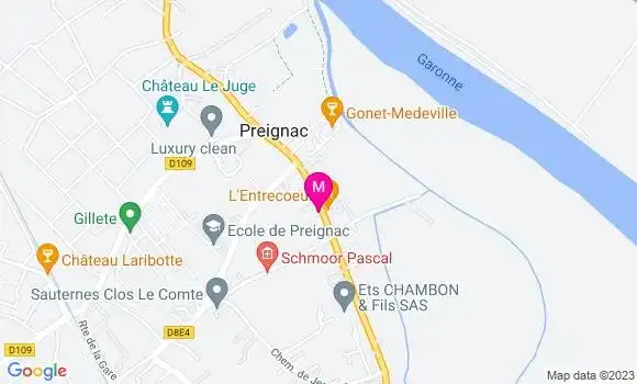 Localisation Dr Emilie Cassol