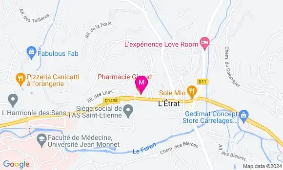 Localisation Dr Clémence Garin