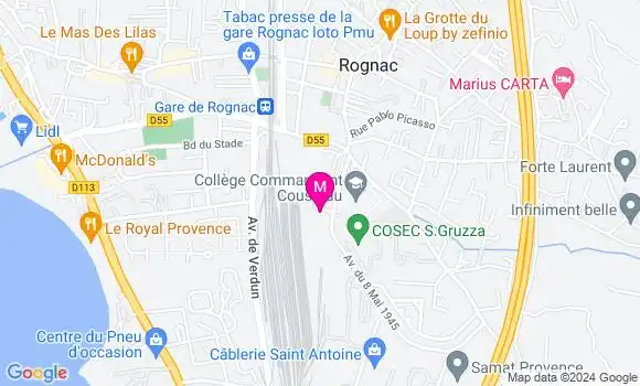 Localisation Dr Corinne Duguet