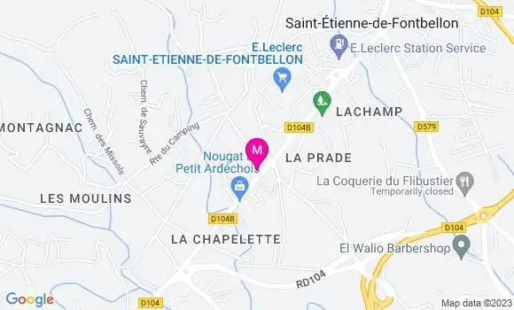 Localisation Dr Cristina Young