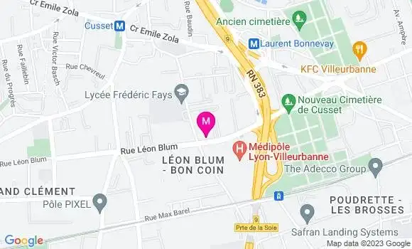 Localisation Dr Marie Gravier