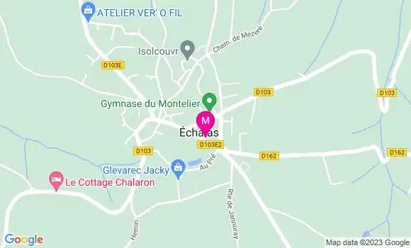 Localisation Dr Aude Montagnon