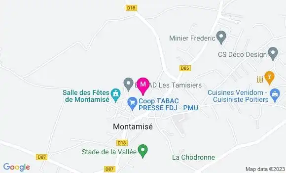 Localisation Dr Mickaël Laroche