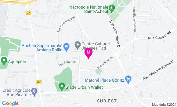 Localisation Dr Camille Fertun