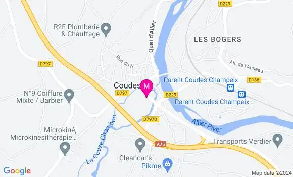 Localisation Dr Margaux Baudelet