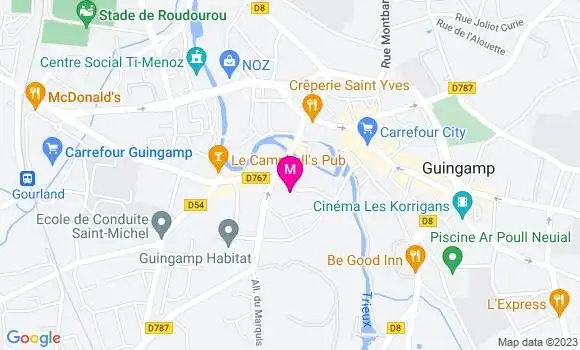 Localisation Dr Quentin Seyfried