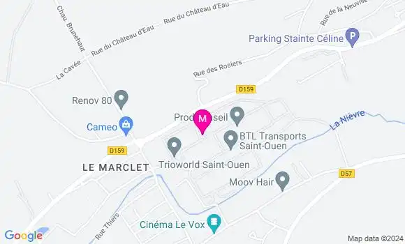 Localisation Dr Maximilien Durand