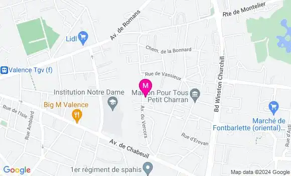 Localisation Dr Cédric Forestier