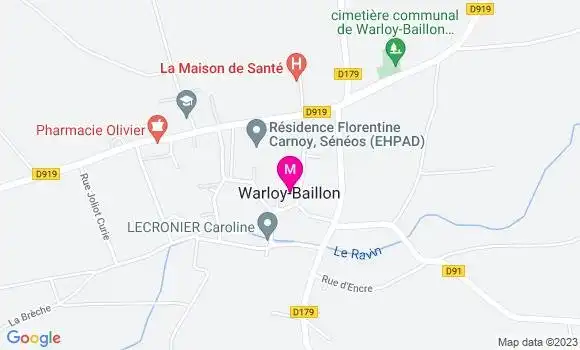 Localisation Dr Jimmy Fontaine