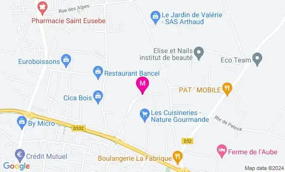 Localisation Dr Coraline Gonthier