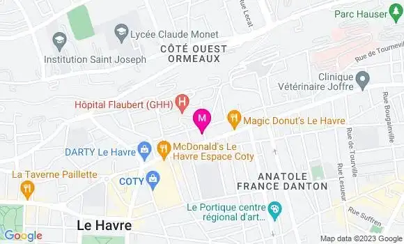 Localisation Dr Florian Lepiller